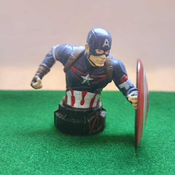 Marvel Mini Busts Age of Ultron Hulk Ultron Captain America Lot of 3 Figures - Picture 7 of 8